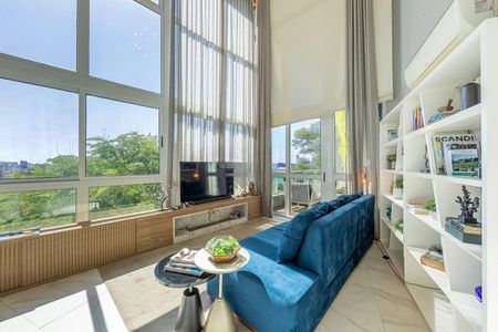 Sala de apartamento para alugar com 1 quarto, 94m² em Auxiliadora, Porto Alegre