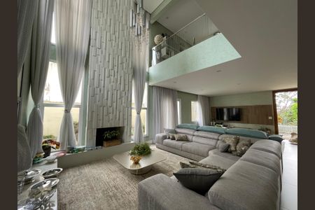 Sala de casa de condomínio para alugar com 3 quartos, 612m² em Jardim Barbacena, Cotia