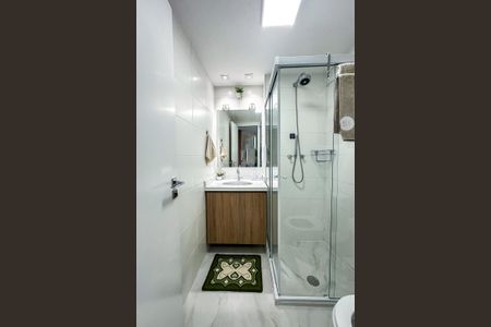 Banheiro de apartamento para alugar com 1 quarto, 30m² em Alto da Mooca, São Paulo