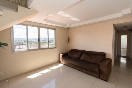 Sala de apartamento à venda com 3 quartos, 168m² em Água Branca, Contagem