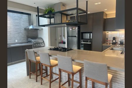 Cozinha de casa de condomínio para alugar com 4 quartos, 273m² em Morumbi, São Paulo