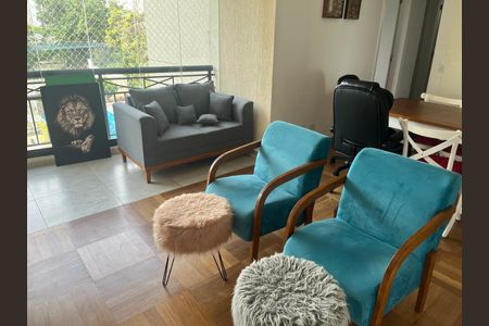 Sala de apartamento à venda com 3 quartos, 85m² em Vila Campo Grande, São Paulo