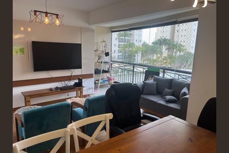 Sala de apartamento à venda com 3 quartos, 85m² em Vila Campo Grande, São Paulo
