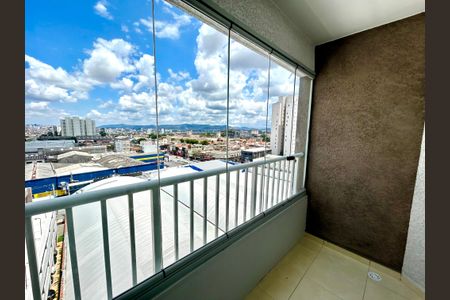Varanda da Sala de apartamento para alugar com 2 quartos, 55m² em Vila das Bandeiras, Guarulhos