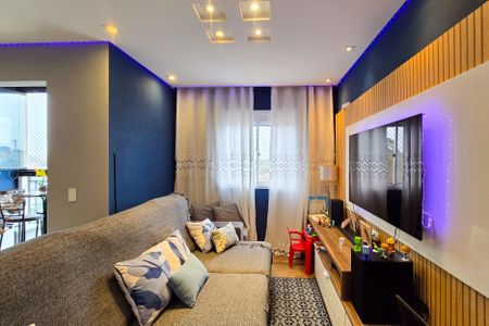 Sala de apartamento à venda com 2 quartos, 71m² em Vila Santa Rita de Cassia, São Bernardo do Campo