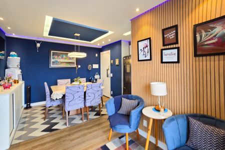 Sala de apartamento à venda com 2 quartos, 71m² em Vila Santa Rita de Cassia, São Bernardo do Campo