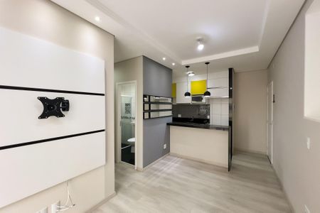 Sala de apartamento para alugar com 2 quartos, 46m² em Vila Faustina Ii, Valinhos