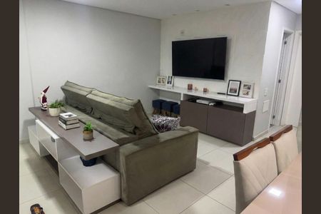 Sala de apartamento à venda com 2 quartos, 79m² em Jardim Ermida I, Jundiaí