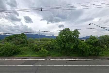 Vista da sala de casa de condomínio para alugar com 2 quartos, 50m² em Vila Caiçara, Praia Grande