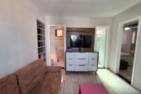 Sala de apartamento para alugar com 2 quartos, 76m² em Chácaras Rio-petrópolis, Duque de Caxias