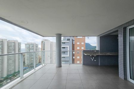 varanda de apartamento para alugar com 3 quartos, 110m² em Enseada, Guarujá