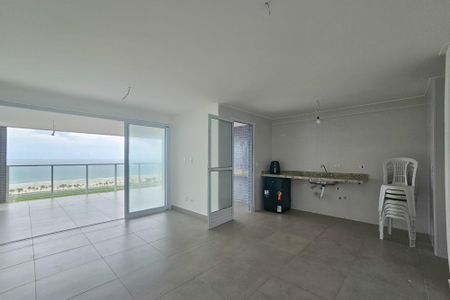 Sala de apartamento para alugar com 3 quartos, 110m² em Enseada, Guarujá