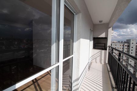 Varanda da Sala de apartamento à venda com 2 quartos, 63m² em Jardim Flor da Montanha, Guarulhos