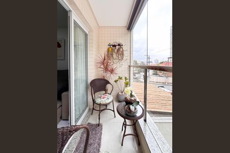Sacada de apartamento à venda com 3 quartos, 77m² em Vila Margarida, São Bernardo do Campo