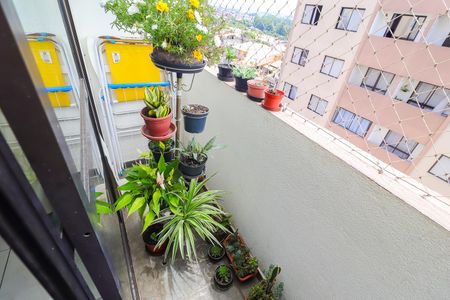 Varanda da Sala de apartamento à venda com 3 quartos, 70m² em Jardim Itapemirim, São Paulo