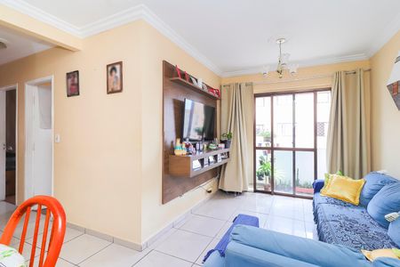 Sala de apartamento à venda com 3 quartos, 70m² em Jardim Itapemirim, São Paulo