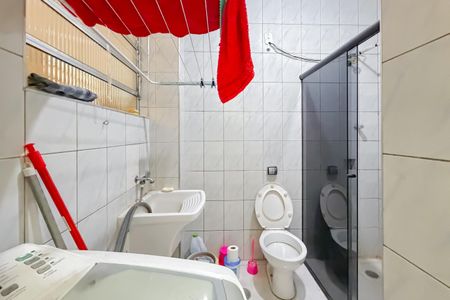 Banheiro de kitnet/studio à venda com 1 quarto, 28m² em Sé, São Paulo