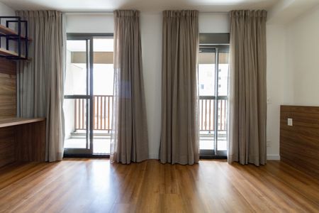 Sala de apartamento para alugar com 1 quarto, 32m² em Vila Gumercindo, São Paulo