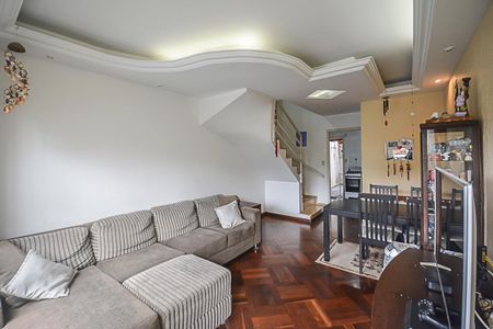 Sala de casa de condomínio à venda com 3 quartos, 126m² em Demarchi, São Bernardo do Campo