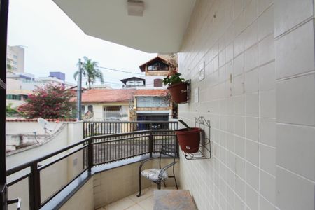 Varanda da Sala 1 de apartamento à venda com 4 quartos, 236m² em São Luiz, Belo Horizonte