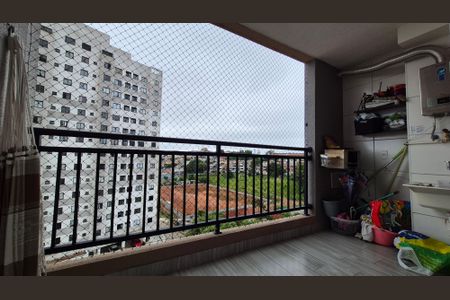 Varanda de apartamento para alugar com 2 quartos, 42m² em Santa Maria, Santo André