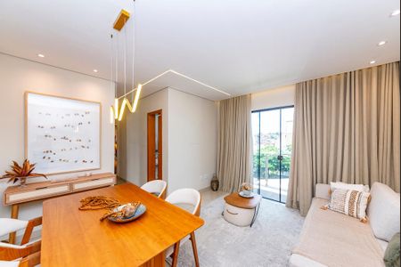 Sala de apartamento para alugar com 2 quartos, 110m² em Barreiro, Belo Horizonte