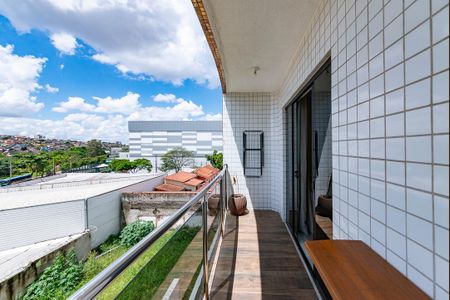 Varanda da Sala de apartamento para alugar com 2 quartos, 110m² em Barreiro, Belo Horizonte