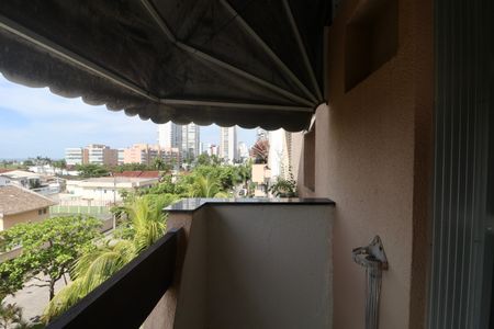Varanda de apartamento para alugar com 2 quartos, 75m² em Balneário Cidade Atlântica, Guarujá