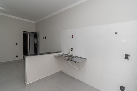 Cozinha de kitnet/studio para alugar com 1 quarto, 35m² em Jardim Campo Belo, Sumaré