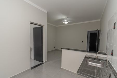 Cozinha de kitnet/studio para alugar com 1 quarto, 35m² em Jardim Campo Belo, Sumaré