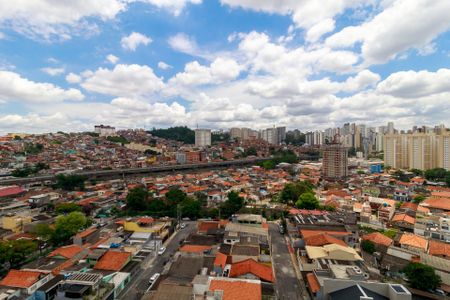 Varanda - Vista de apartamento à venda com 2 quartos, 32m² em Vila Plana, São Paulo