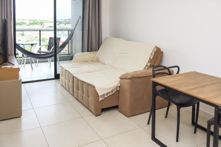 Sala de apartamento para alugar com 1 quarto, 54m² em Stella Maris, Salvador