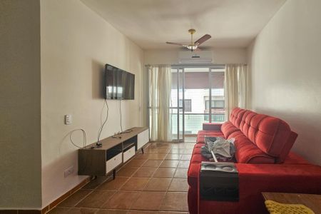 Sala de apartamento para alugar com 3 quartos, 96m² em Loteamento Joao Batista Juliao, Guarujá