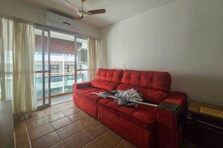 Sala de apartamento para alugar com 3 quartos, 96m² em Loteamento Joao Batista Juliao, Guarujá