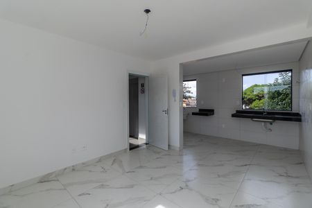 Sala de apartamento à venda com 2 quartos, 51m² em Rio Branco, Belo Horizonte