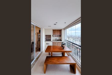 Varanda da Sala de apartamento para alugar com 3 quartos, 216m² em Jardim Vila Mariana, São Paulo