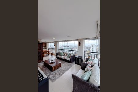 Varanda da Sala de apartamento para alugar com 3 quartos, 216m² em Jardim Vila Mariana, São Paulo