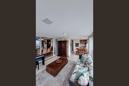 Varanda da Sala de apartamento para alugar com 3 quartos, 216m² em Jardim Vila Mariana, São Paulo