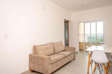 Sala de apartamento para alugar com 2 quartos, 59m² em Balneario Salto Grande, Americana