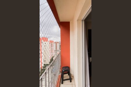 Varanda de apartamento à venda com 3 quartos, 66m² em Vila Araguaia, São Paulo