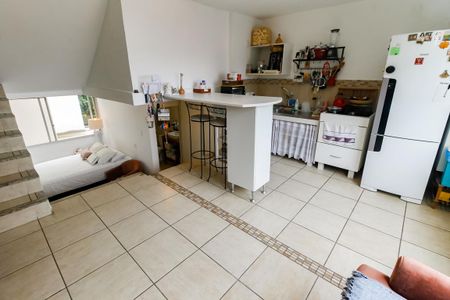 Sala de apartamento à venda com 1 quarto, 45m² em Vila Tramontano, São Paulo