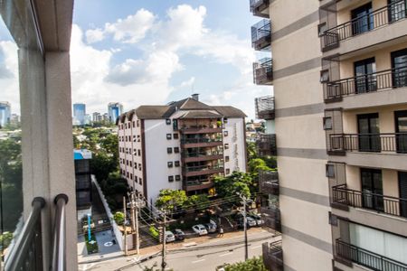 Vista da Varanda de apartamento à venda com 3 quartos, 97m² em Empresarial 18 do Forte, Barueri