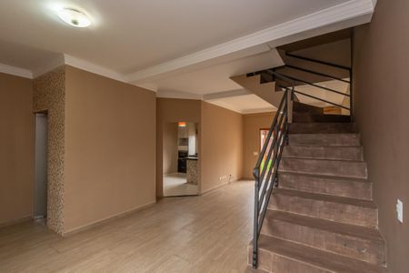 Sala de Estar/Jantar de casa de condomínio para alugar com 3 quartos, 125m² em Residencial Real Park Sumaré, Sumaré