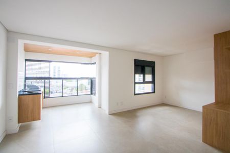 Sala de apartamento para alugar com 1 quarto, 43m² em Jardim, Santo André