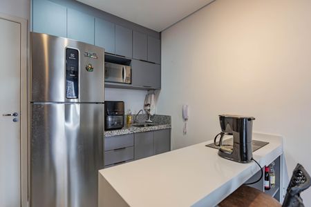 Cozinha de apartamento para alugar com 1 quarto, 33m² em Vila Nair, São Paulo