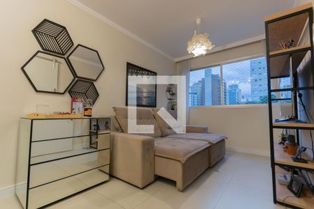 Sala de apartamento para alugar com 1 quarto, 55m² em Cambuí, Campinas