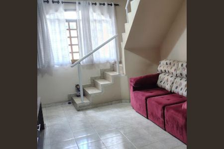 Sala de casa à venda com 4 quartos, 147m² em Jardim Alzira Franco, Santo André