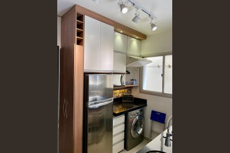 Cozinha de apartamento para alugar com 1 quarto, 45m² em Centro, Campinas