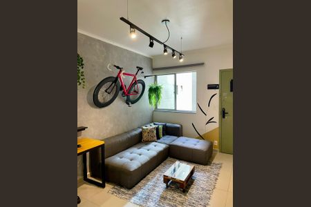 Sala de apartamento para alugar com 1 quarto, 45m² em Centro, Campinas