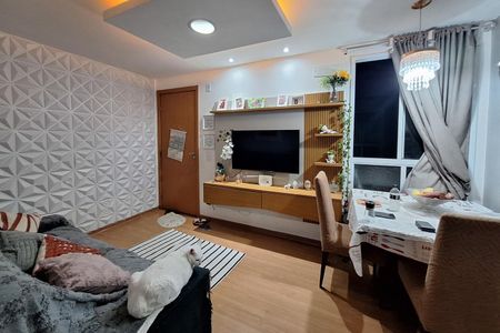 Sala de apartamento para alugar com 2 quartos, 50m² em Parque Nossa Senhora da Penha, Duque de Caxias